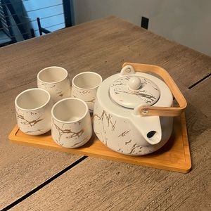 Brand new Japanese tea set